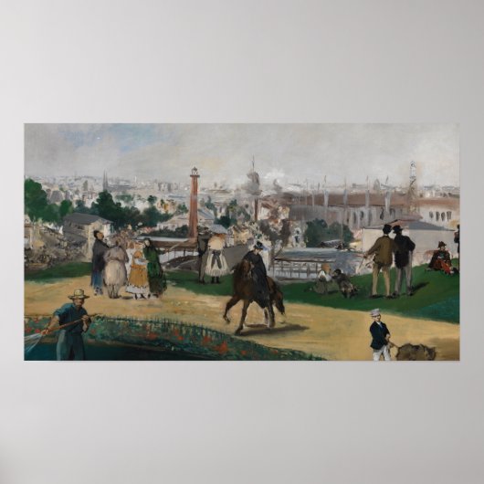 Poster Manet - Exposition Universelle (Devant)