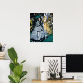 Poster Manet - Femmes aux Courses (Bureau à domicile)