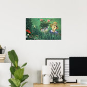 Poster Manet - Garçon aux Fleurs (Jacques Hoschede) (Bureau à domicile)