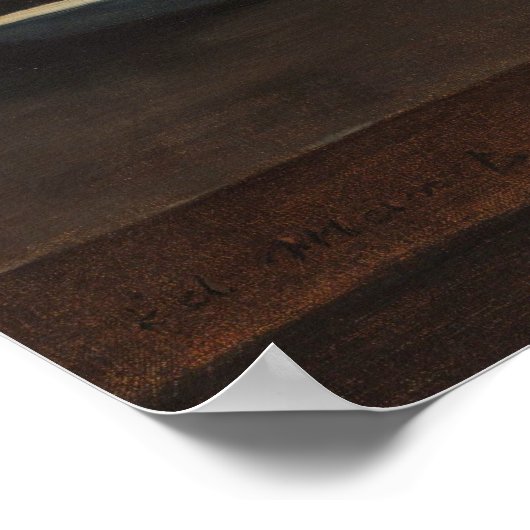 POSTER : MANET : HUÎTRES : 1864 - 65 (Coin)