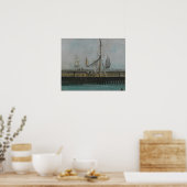 Poster Manet - Jetée à Boulogne (Cuisine)