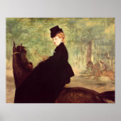 Poster Manet | La Cheval, 1875 (Devant)