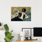 Poster Manet | La Dame aux fans (Bureau à domicile)