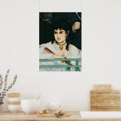 Poster Manet | Le Balcon, détail, 1868-9 (Cuisine)