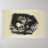 Poster Manet | Le Corbeau, 1875 (Devant)