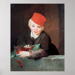 Poster Manet   Le garçon avec les cerises, 1859