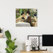 Poster Manet | Le jardin de Pere Lathuille, 1879 (Bureau à domicile)