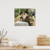 Poster Manet | Le jardin de Pere Lathuille, 1879 (Cuisine)