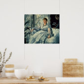 Poster Manet | Lecture, 1865 (Cuisine)