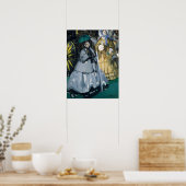 Poster Manet - Les Femmes En Course (Cuisine)
