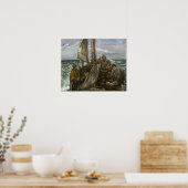 Poster Manet - Les Travailleurs De La Mer (Cuisine)