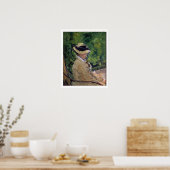 Poster Manet | Madame Manet à Bellevue (Cuisine)