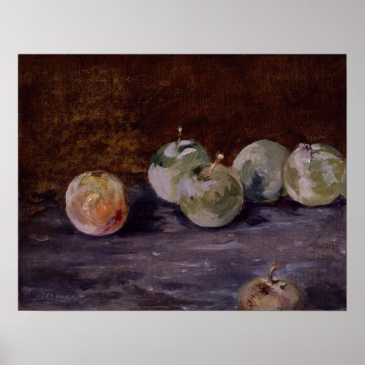 Poster Manet - Plums (Devant)