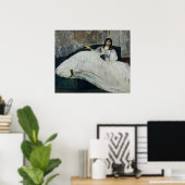 Poster Manet | Portrait de Jeanne Duval, 1862 (Bureau à domicile)