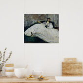 Poster Manet | Portrait de Jeanne Duval, 1862 (Cuisine)