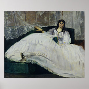 Poster Manet   Portrait de Jeanne Duval, 1862
