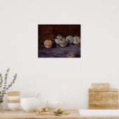Poster Manet - Prunes (Cuisine)