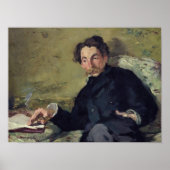 Poster Manet | Stephane Mallarme 1876 (Devant)