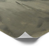 Poster Manet - Sur la plage (Coin)