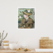 Poster Manet | Sur le banc, 1879 (Cuisine)