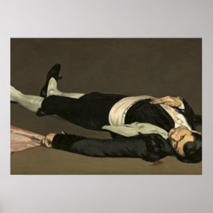 Poster Manet The Dead Toreador, c.1864