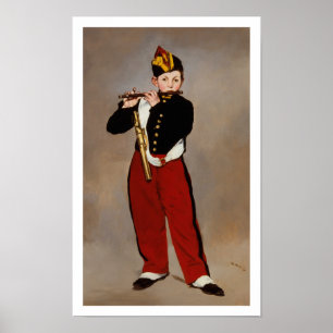 Poster Manet - The Fifer (also called The Fife Player)