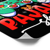 Poster Manette De Jeu Vidéo C'est Mon Pyjama De Noël (Coin)