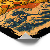 Poster Manette de jeu vidéo Ramen (Coin)