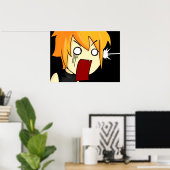 Poster Manga Emote Boy | TAOFEWA Kenneth | Manga Chibi (Bureau à domicile)