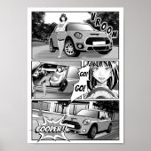 Poster Manga Mini Cooper (Devant)