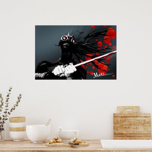 Poster Manga Samurai (Cuisine)