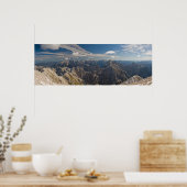 Poster Mangart to Triglav National Park Slovenia panorama (Cuisine)