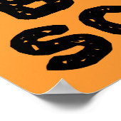 Poster Mange, Bois, Fais Peur (Coin)