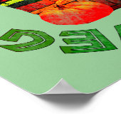 Poster Mange tes Légumes (Coin)