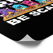 Poster Manger Boire Être Effrayant Créatif Halloween (Coin)