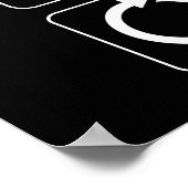 Poster Manger. Dormir. Café. Recommencer (Coin)