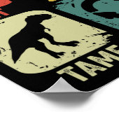 Poster Manger Dormir Dompter Répéter Dinosaure Jeu Geek D (Coin)