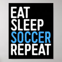 Manger Dormir Football Répéter Chemise Hommes Femm