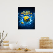 Poster Manger Dormir Water Polo (Cuisine)