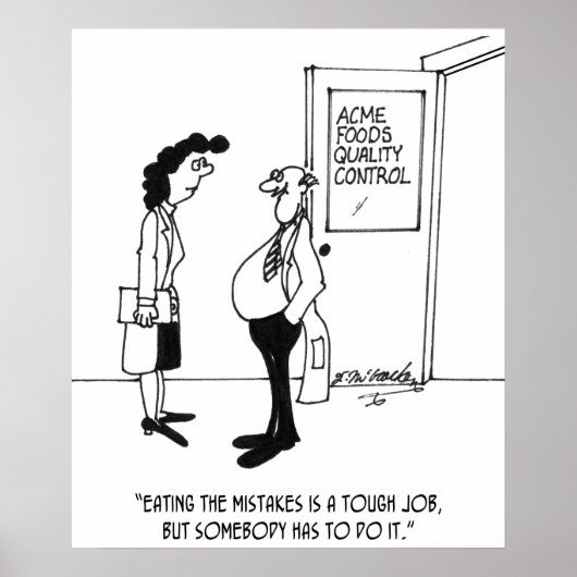 Poster Manger les erreurs (Devant)