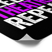 Poster Manger Théâtre du sommeil Répéter (Coin)