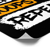 Poster Mangez des cerceaux de sommeil Répéter le basket-b (Coin)