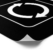 Poster Mangez des mojitos du sommeil Répéter (Coin)