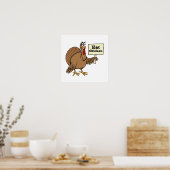 Poster Mangez du poulet (Cuisine)