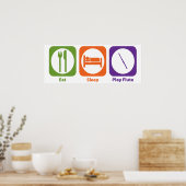 Poster Mangez la mousse de sommeil (Cuisine)