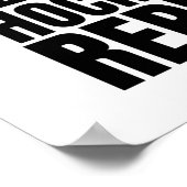 Poster mangez la répétition de hockey (Coin)