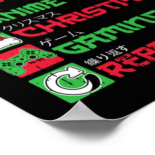 Poster Mangez l'Anime Jeu de Noël Pyjama X mas Holi (Coin)