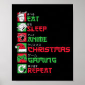 Poster Mangez l'Anime Jeu de Noël Pyjama X mas Holi (Devant)