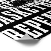 Poster Mangez le sommeil basketball Répéter le joueur de  (Coin)