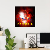 Poster Mangez le sommeil Jouer au baseball (Bureau à domicile)